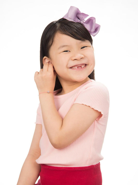 Mini + Me Chain Bracelet - Circle of Diamond