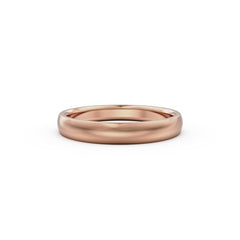 18K Rose Gold Classic Wedding Ring