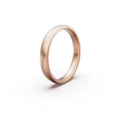 18K Rose Gold Classic Wedding Ring