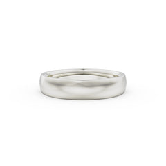 18K White Gold Classic Wedding Ring